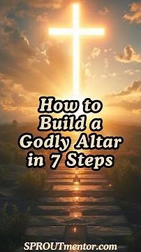 How to Build a Godly Altar in 7 Steps