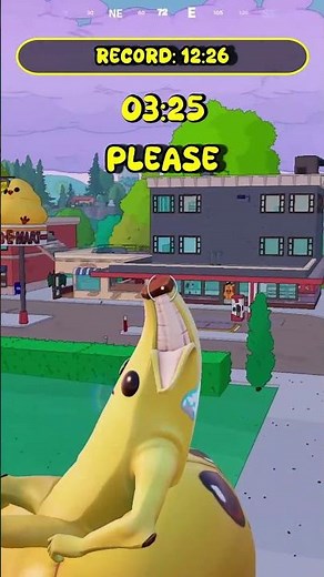 peely not moving in Fortnite ranked Simpsons season day 3