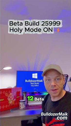 💻 Windows 12 Beta Leak?! Holy Energy x BulldozerMaik™ | Day 12 | Studio 1.5 is running 🚀