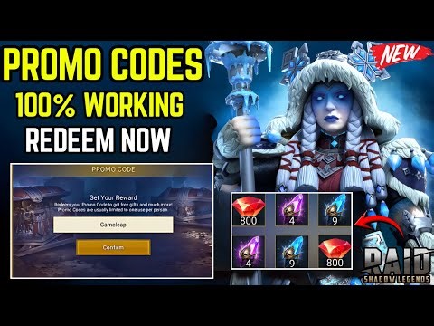 NEW CHRISTMAS PROMO CODE for ALL PLAYERS (Use ASAP!) - Raid Shadow Legends