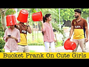 Throwing Bucket on Strangers Prank ‪@ThatWasCrazy‬