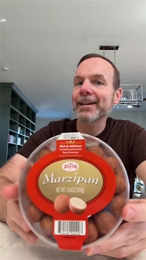 Anidas Lajaunie on Instagram: "Trying Marzipan #marzipan #foodfinds #tastetest #foodreels"