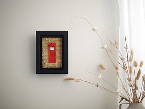 British Post Box Vignette #3 - 1/7 Scale, 6x8" - Etsy