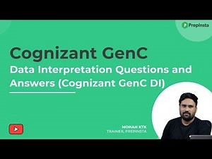 Cognizant GenC Data Interpretation Questions and Answers (Cognizant GenC DI)
