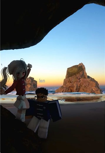 Exploring The Beach Cave in Roblox