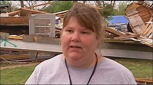 Woman describes close call in Baxter Springs tornado