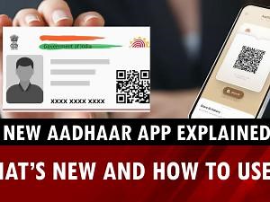 New Aadhaar app explained: What's new and how to use it | UIDAI