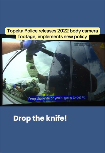 ⚠️ Warning ⚠️ Newly released body camera footage from a deadly, officer-involved Kansas shooting in 2022. This footage is one of two videos released today, alongside the Topeka Police Department’s new body-camera release policy. #fyp #news #bodycamera #policevideos