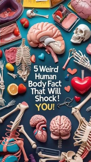 5 Weird Human Body Facts That Will Shock You! 🤯
