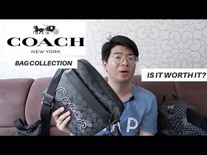 COACH BAG COLLECTION HAUL - AFFORDABLE DESIGNER BAGS - HONEST REVIEWS (IS COACH WORTH THE MONEY?)