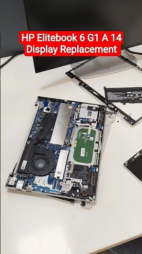 HP Elitebook Screen Repair Made Easy #diy #tech