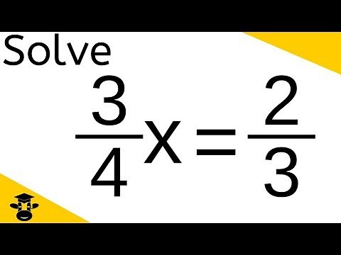 Solving equations with fractions