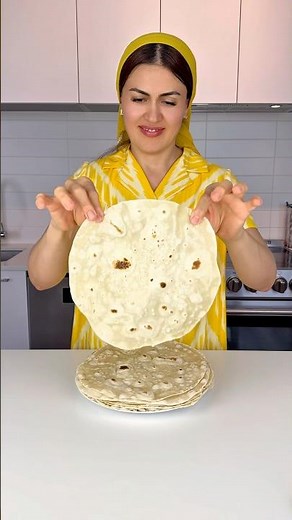 Full video 👆🏻 Very quick and tasty recipe for lavash, tortillas with only 4 ingredients