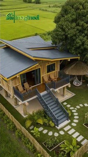 Elevated Tropical Villa in Farm 🌾🏡