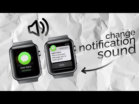 How to Change Notifications Sound on Apple Watch (tutorial)