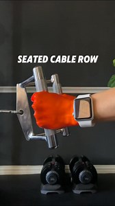 Three Tips for Better Seated Cable Rows: 1. Thumbless Grip: Use a thumbless grip to reduce forearm and bicep activation, allowing you to focus more on your back muscles. 2. Align Forearms with the Cable: As you pull towards your lower stomach, make sure your forearms stay in line with the cable to reduce bicep involvement and maintain a smooth movement. 3. Shoulders Down: Keep your shoulders down and back to avoid engaging your traps and to focus on activating your lats and mid-back. Give these 