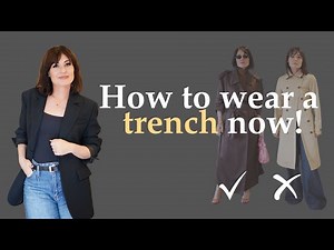 What Makes A Trench Coat Modern In 2025! (And How To Style It)