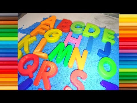 ABC with Clay | Learn to write Alphabets | ABCD for kids learning | ABC