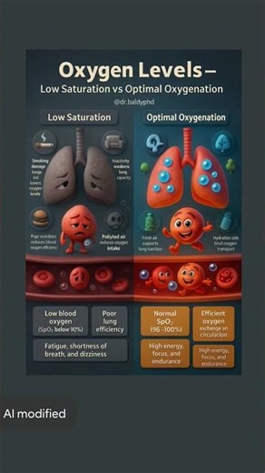 Low Oxygen Levels vs Optimal Oxygenation: What Your Body Is Telling you.