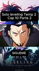 Solo leveling temporada 2 cap 10 parte 2 en español latino El heroe loco cayó ante el mas fuerte y se viene la pelea de los héroes mas fuertes de todo el país de Asia #videoviralシ #sololeveling #facebookviral #viralchallenge #sigueme #anime | Videos Cortos