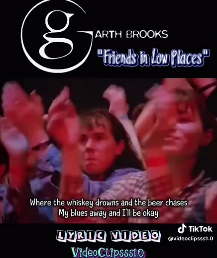 Garth Brooks: Friends in Low Places Lyric Video