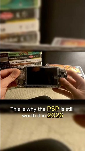 The PSP Is STILL Worth It In 2026…. #psp #gaming #retrogaming #handheld