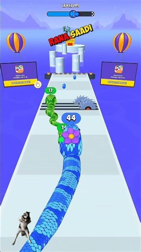 Snake Run Race 🛑 Level 145 | Extreme Speed Run & Impossible Obstacles! 🔥⚡