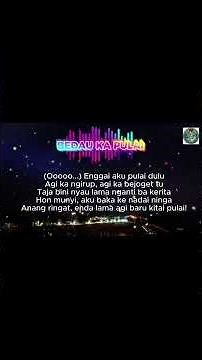 Lagu Gawai Dayak Iban - Bedau ka pulai