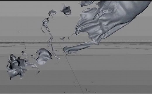 C4D布料撕开教程 Cloth Tearing Tutorial