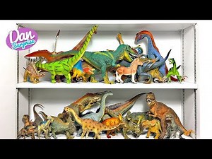 300 DINOSAURS Toys COLLECTION! LEARN DINOSAUR & PREHISTORIC ANIMAL NAMES