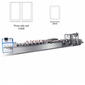 [Hot Item] Automatic Standing Pouch Making Machine Slider Zipper Packaging Bag Laminated Paper PE Food Doypack Bag Making Machine