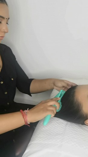 Relaxing Indian Head Massage and Scalp Scratching