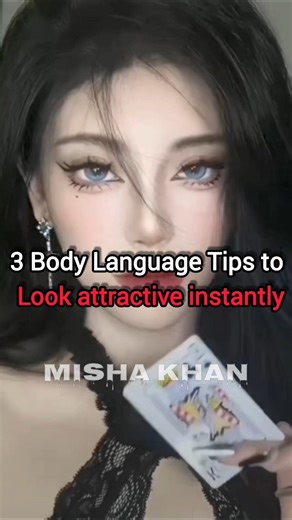 3 Simple Body Language Tips to Look Attractive Instantly! ✨#BodyLanguage #Confidence #LookAttractive