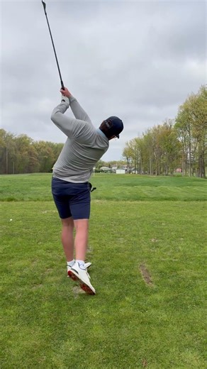 High School Golfer Shoots 33 | Iron Swing Down the Line (1st Place)