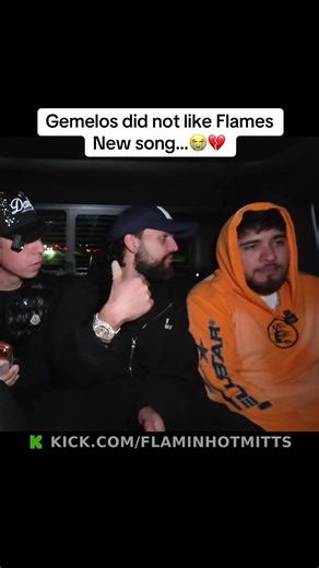Gemelos did not like Flames New song…😭💔#fyp #gemelos #flaminhotmitts #tiagz #flames