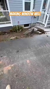 Making Window Well #diy #construction #windowwell | Kadyn Hamilton