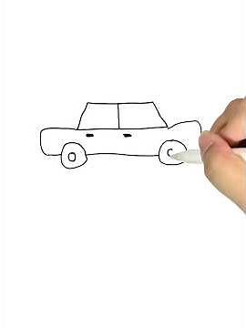 Draw a Cute Car 🚗 #easydrawing