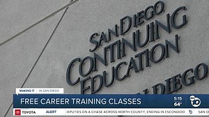 San Diego program giving free professional training to adults