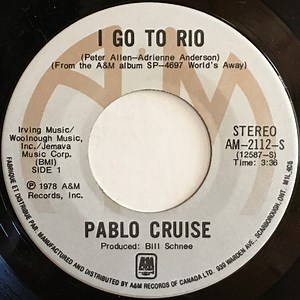 Pablo Cruise - I Go To Rio / Raging Fire