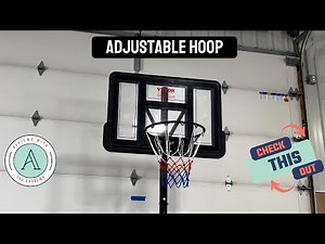 Easy to Move Basketball Hoop | Portable & Adjustable Height