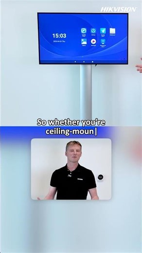 DP Series Wall-Mounted Digital Signage Installation #hikvision #digitalsignage