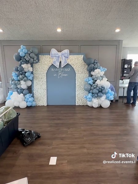 Behind the scenes from our Baby In Bloom Baby Shower! Not even 36 weeks pregnant stopped me from helping with the set up nor being in my baby shower dress 😂 Again shoutout to the family for helping with our set up and an extra shoutout to @Nikki for always being my right hand woman and assisting me with the decor and set up! Book us for your next event! #eventplanner #weddingplanner #wedding #events #event #partyplanner #eventplanning #party #birthday #eventdecor #eventdesign #love #weddings #e