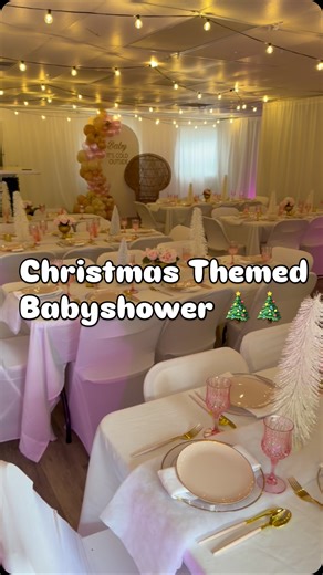 22 reactions | The cutest little Christmas set up #christmasbabyshower #eventplanner #eventdesign | V&V’s Event Co | Facebook