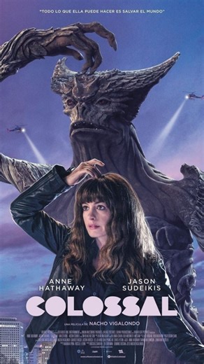 Movieszingg | Colossal (2016) 1h 50m • Sci-Fi, Thriller, Dark Comedy 🦖 In Seoul, South Korea, a woman discovers she has a telepathic link to a giant... | Instagram