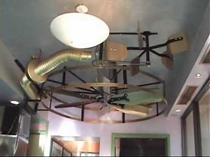 The Grande Zephyr - Steam Punk Ceiling Fan