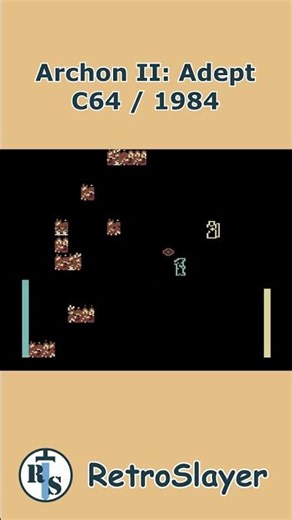 Archon II: Adept Gameplay Commodore 64