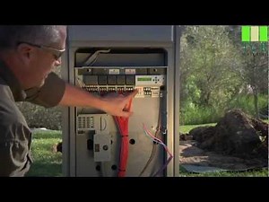 Installing a Hunter I Core 2 wire controller 3/8 Inserting module