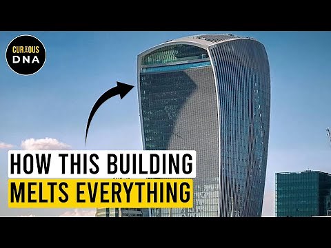 How this Building Melted everything in London | Walkie-Talkie | london skyscraper | Curious DNA