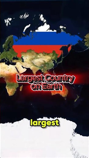Russia is the largest country in the world