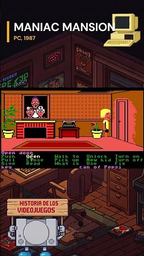 MANIAC MANSION | The game that revolutionized the graphic adventure in the 80s
